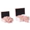 Vintiquewise Decorative Tufted Velvet Suitcase Treasure Chest, Pink, PK 2 QI003982_PK - alternate 6